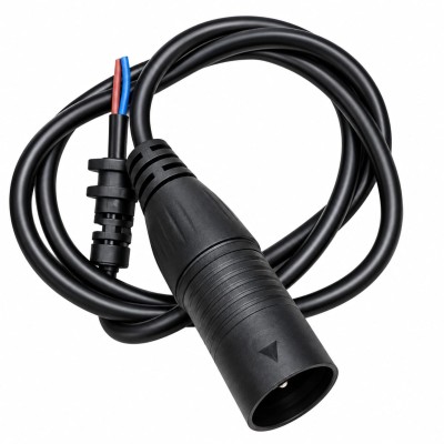 4 pin XLR female to open end power cable